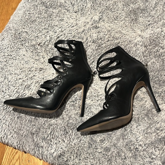 Aldo strappy heels, black, 6 - Picture 6 of 7